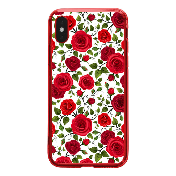 Pattern With Red Roses