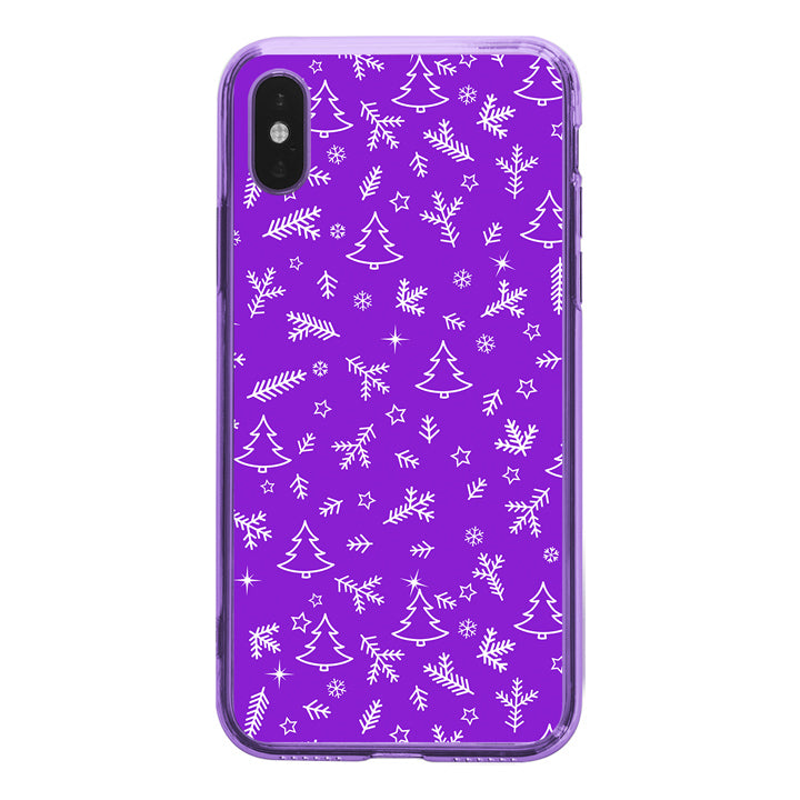 Purple Pattern For Christmas